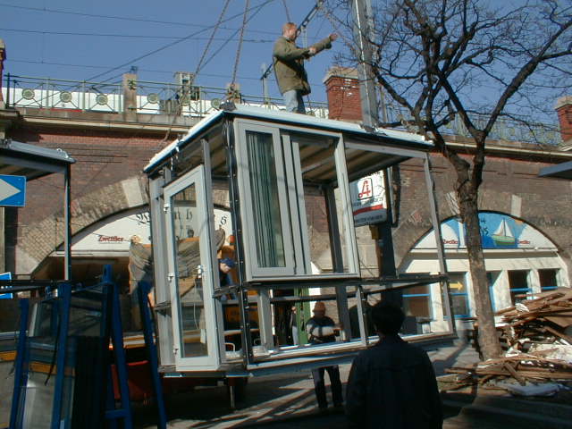 4-Metallbau Krebs - Kiosk Fassadensystem